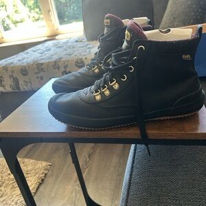 Keds Black High-Top Boots